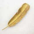 Gold feather